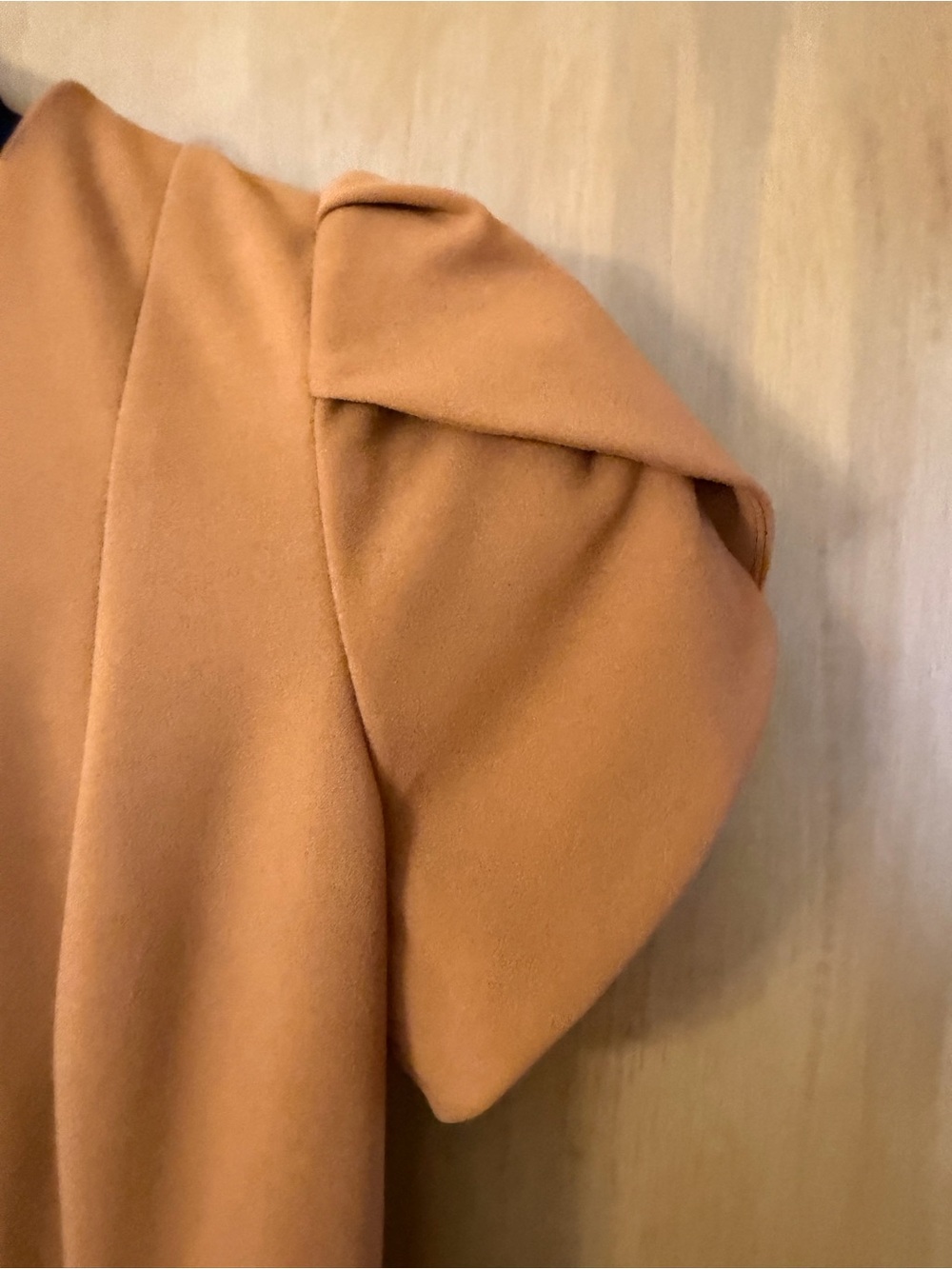 Calvin Klein Puff-Sleeve Sheath Midi Dress in Mustard - Picture 5 of 9